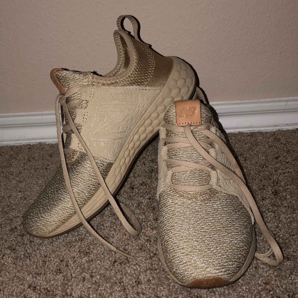 New Balance Khaki/Beige Sneakers